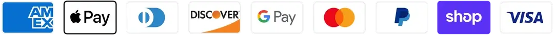 Accepted payment methods